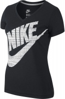  Футболка женская Nike Futura Line Shine  Черный  S