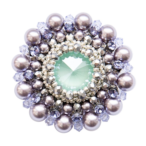 Брошь duCharme Cinderella Dream Mauve Mint